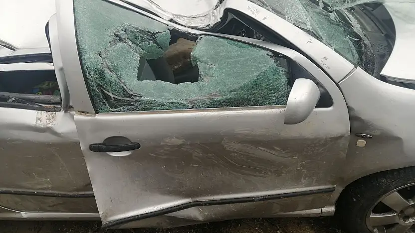 Konya yolunda feci kaza: Metrelerce sürüklendiler! 1 ölü, 3 yaralı!