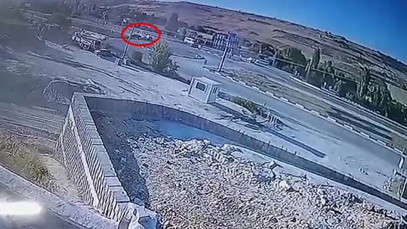 Konya yolundaki korkunç kaza kamerada! 4'ü çocuk 10 kişi yaralandı