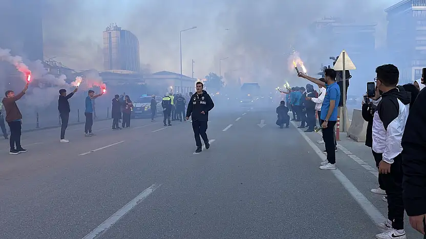 Konyalı taraftarlardan Filistin Milli Takımı'na tam destek!
