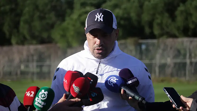 Konyaspor'da Çağdaş Atan kampın sonunda konuştu! 'Oyuncularıma güveniyorum'