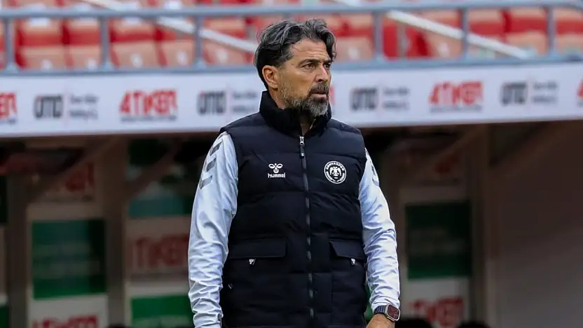 Konyaspor'da Palut'tan 'hakemler operasyonu' hakkında açıklama