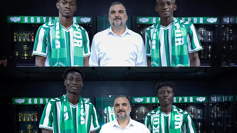 Konyaspor'dan dört imza! Afrikalılarla sözleşme imzalandı