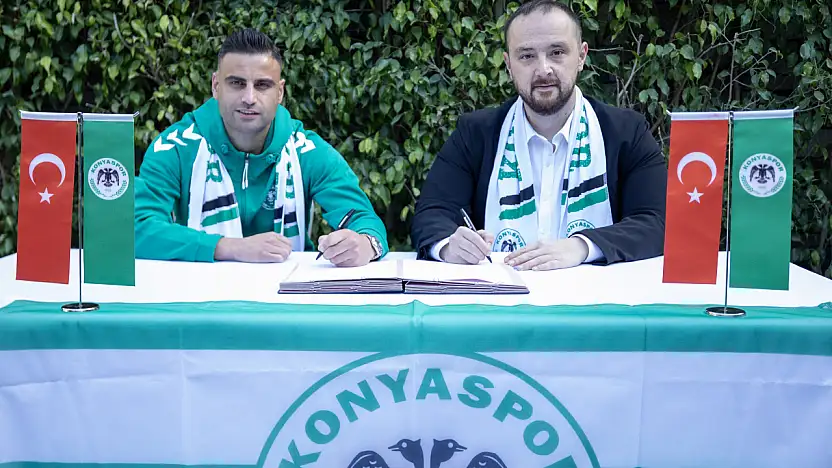 Konyaspor, ilk transferini duyurdu! 9 numaralı formayı giyecek