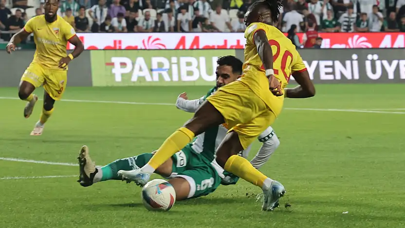 Konyaspor, Kayserispor'a evinde kaybetmiyor! İşte rekabetteki rakamlar