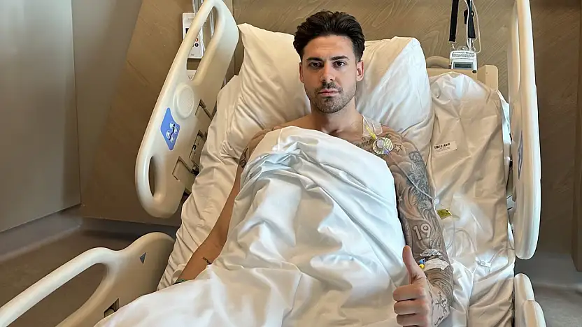 Konyasporlu orta saha oyuncusu ameliyat oldu