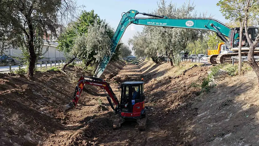 KOSKİ'den taşkın riskine karşı önleyici hamle: Kanallar temizleniyor, göletler yapılıyor!