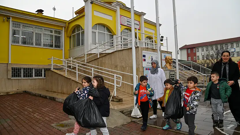 Minik eller, koca yürekler... Selçuklu'da bu yarış çok başka!