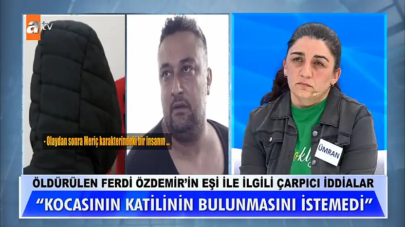 Müge Anlı'yı çileden çıkaran rahatlık! Kafası kesilen eşinin cenazesinde telefonla oynadı!