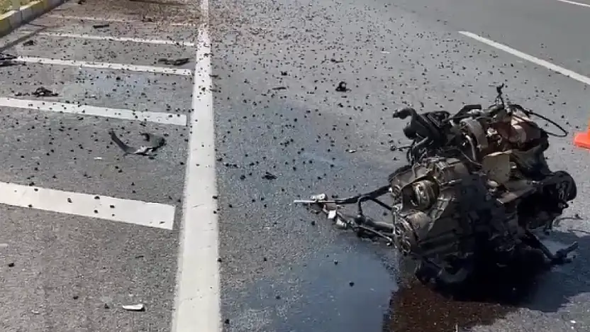 Son dakika: Konya'da dehşet kaza! Aracın motoru yerinden koptu, bir kişi araçtan fırladı!