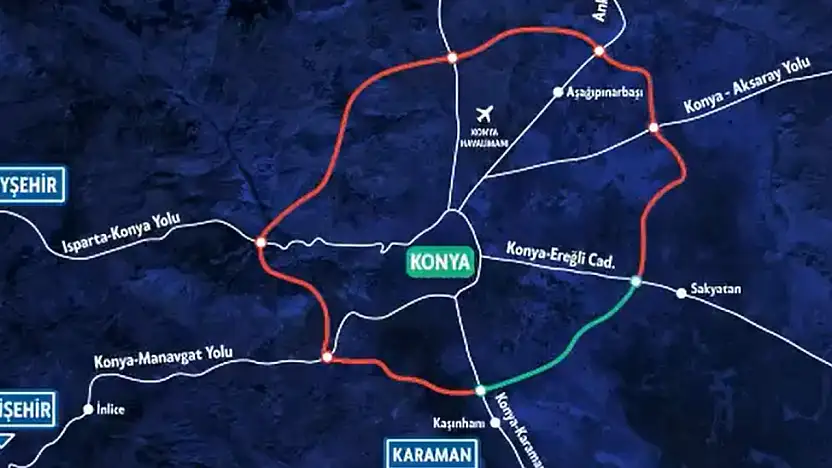 Trafikte yeni dönem! Konya'nın yeni can damarı şekilleniyor!
