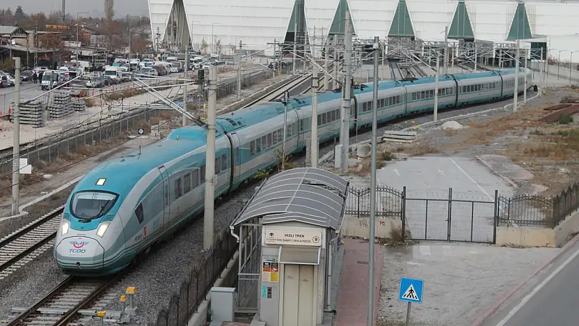 YHT'nin en yoğun 2. rotası Konya oldu!