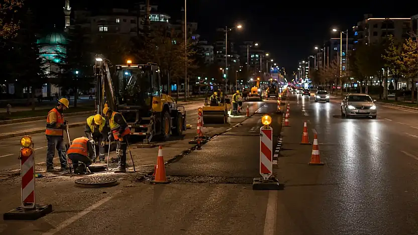 Yola çıkacaklar dikkat! Meram'a giden yol 10 gün trafiğe kapalı olacak!