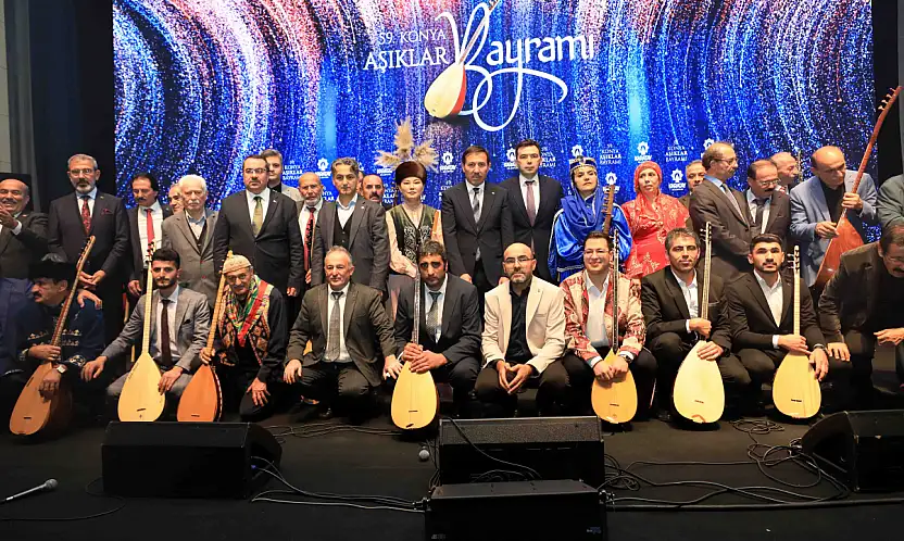 25 şehir ve 5 ülkeden 60 Âşık Konya'ya geliyor!