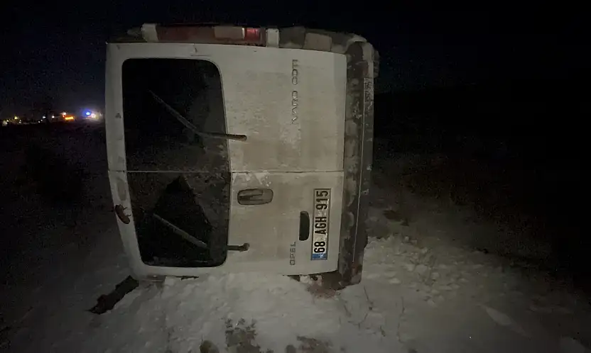 Aksaray - Konya Karayolunda Kaza:  2 Yaralı