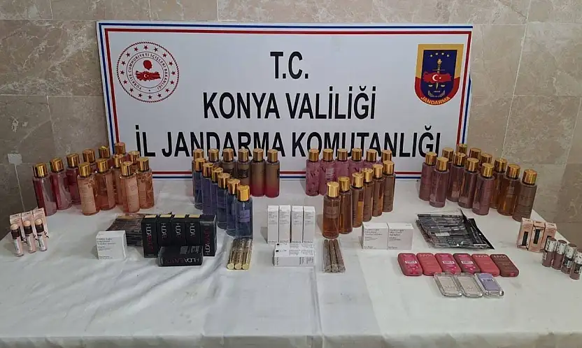 Alkolden cep telefonuna... Konya'da 915 bin liralık gümrük kaçağı ürün yakalandı!