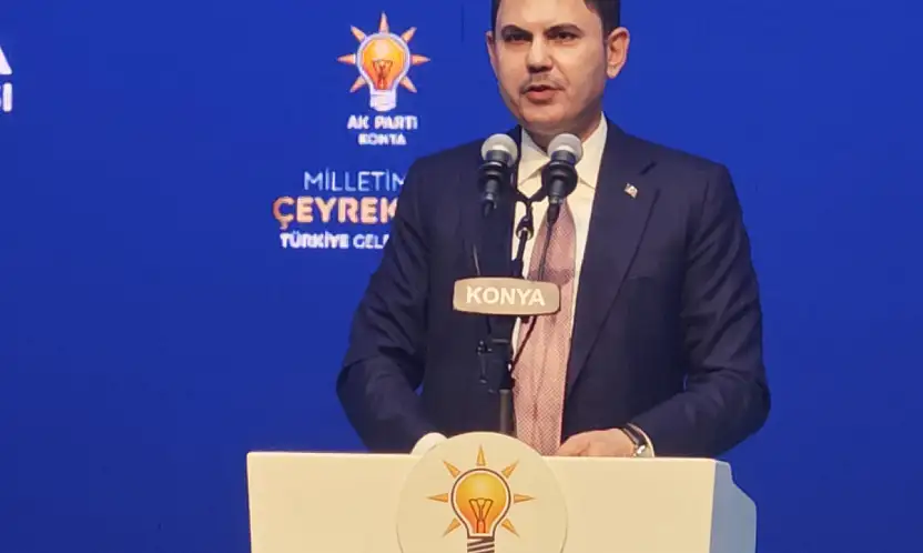 Bakan Kurum Konya'da konuştu: Şehrin değerleri COP31'de olacak