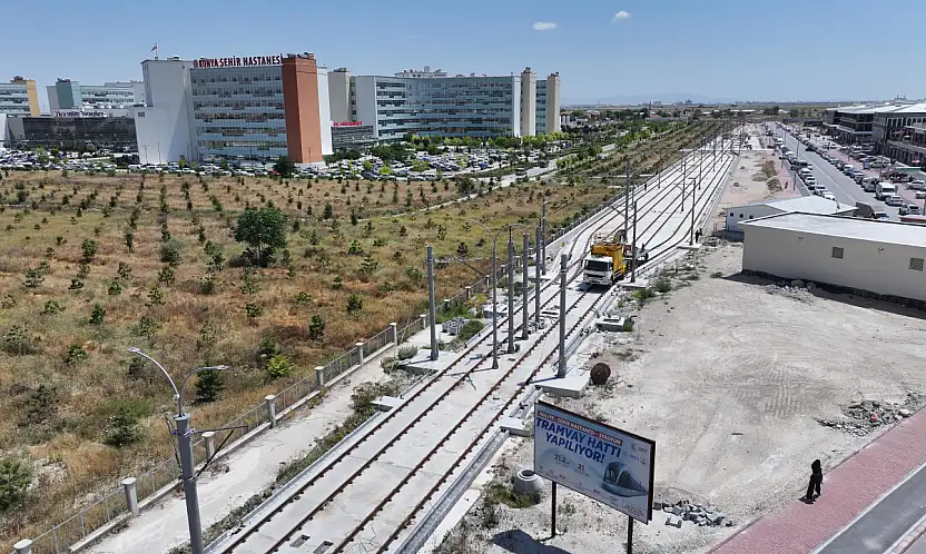 Başkan Altay duyurdu: Adliye-Şehir Hastanesi Tramvay Hattı Eylül'de açılıyor!