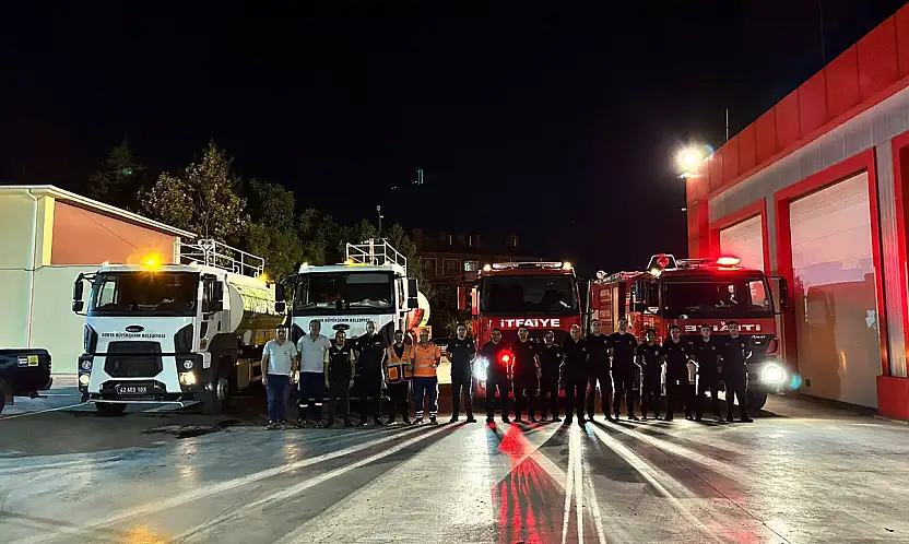 Başkan Altay duyurdu: Konya'dan Antalya'ya yangın desteği!