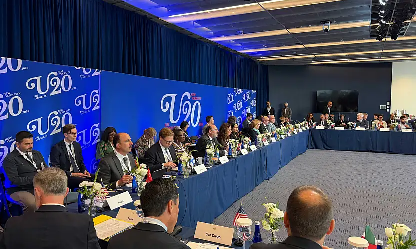 Başkan Altay, New York'taki U20 Zirvesi'nde dünya belediyelerine seslendi!