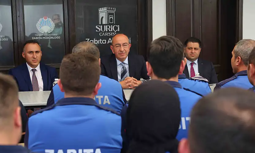 Başkan Kavuş zabıta personeliyle buluştu: 'Meram'ın huzuru için gece gündüz sahadalar'