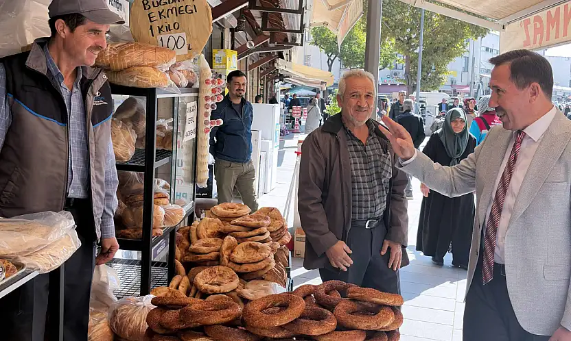 Başkan Kılca, Aziziye çarşısında esnafın taleplerini dinledi