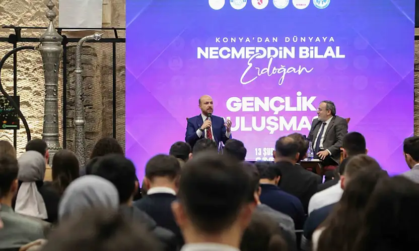 Bilal Erdoğan Konya'da gençlerle buluştu: Türkiye güçlü olmak zorunda!