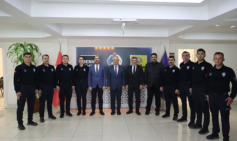 Büyükşehir Zabıta Teşkilatında Görevde Yükselme Töreni