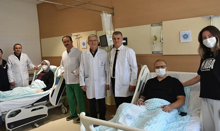 Diyaliz bitti kardeşlik başladı: Konya'da örnek çapraz nakil!