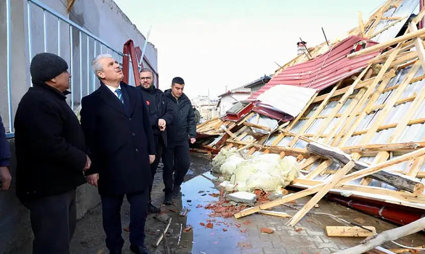 Fırtına Konya'yı vurdu, Valilik sahaya indi! Çalışmalar başladı...