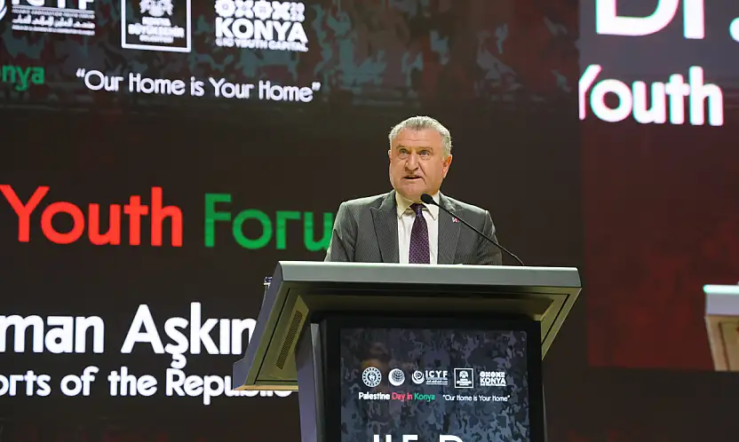 Gençlik ve Spor Bakanı Bak Konya'dan seslendi: 'Bizim evimiz sizin evinizdir'