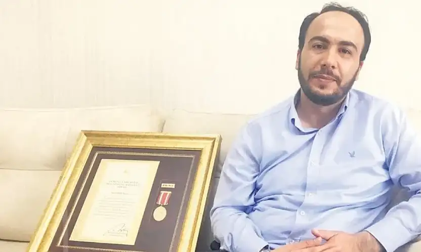 Hamile eşini Konya'da bırakıp Ankara'ya koşmuştu: Vatan sevgisinin nişanesini taşıyor!