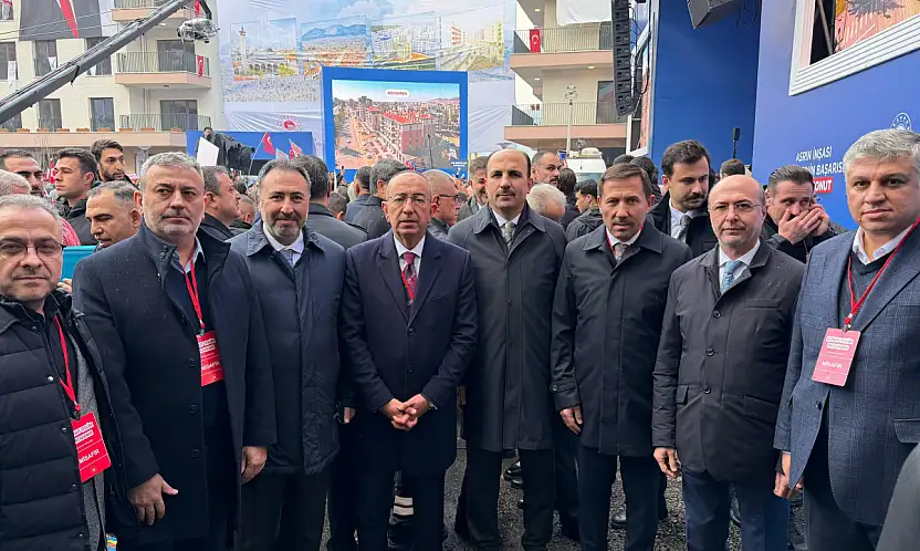 Hatay'daki tarihi törende Konya desteği! 'Devletimiz var olsun'