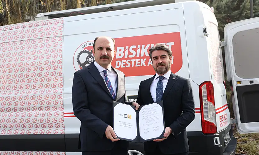 İmzalar atıldı! Konya'nın bisikletleri 'Emlak Yönetim' güvencesinde!