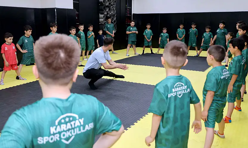 Karatay'da Yaz Spor Okulları başladı: 3 bin 670 çocuk sporla buluşuyor!