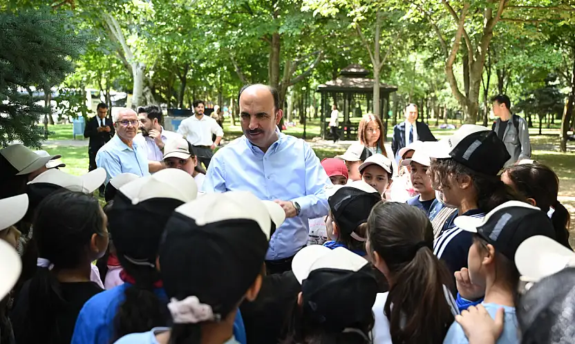 KOMEK ve Kur'an Kursu öğrencileri doyasıya eğlendi! Başkan Altay da katıldı