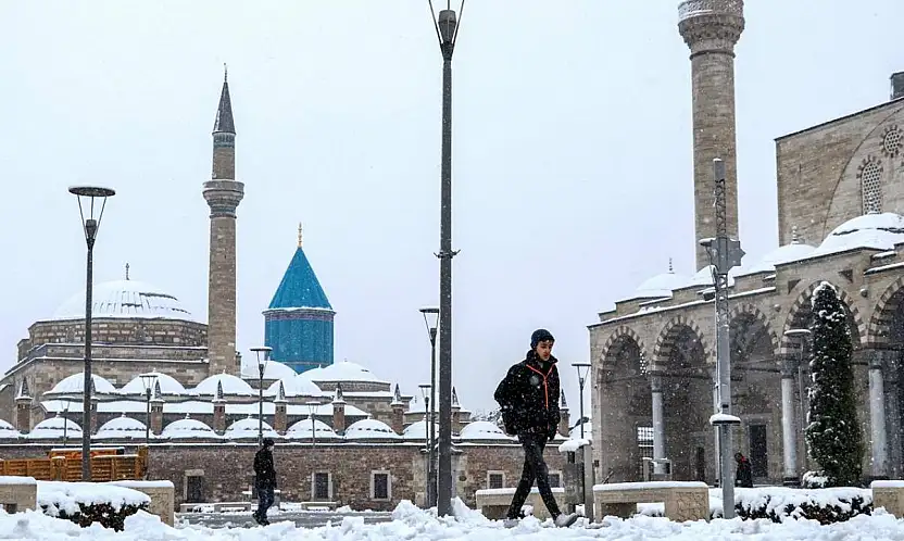 Konya Beyaza Bürünecek! Kar Tahmininde 2 Güne Dikkat!