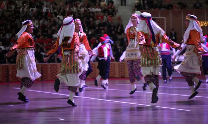 Konya, Cumhuriyet'in 103. yılı için bir araya geldi