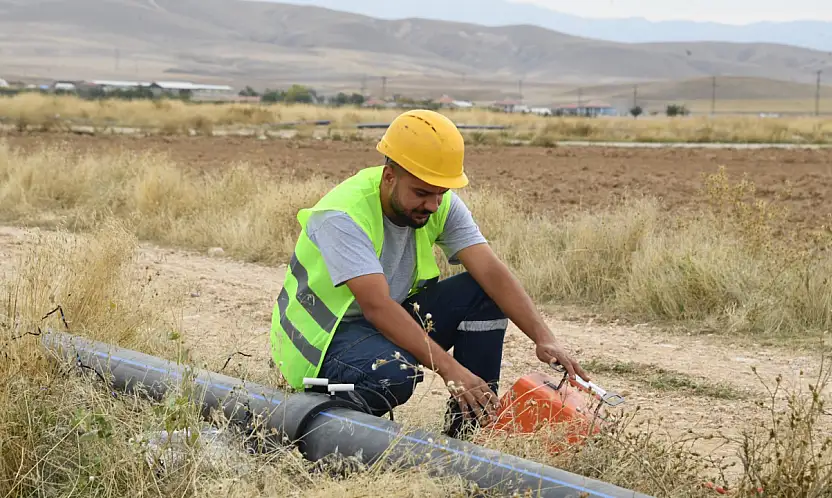 Konya'da 12 kilometrelik içme suyu hattı yenileniyor!