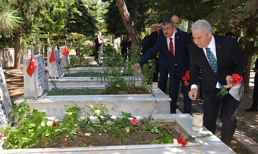 Konya'da 15 Temmuz kapsamında şehitler dualarla anıldı