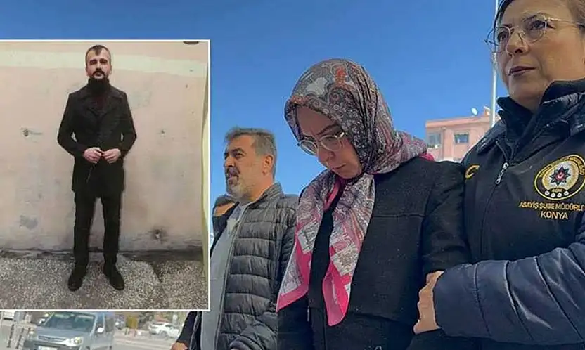 Konya'da 17 yıllık eşini kollarını bağlayarak öldürmüştü! İşte şok gelişme!