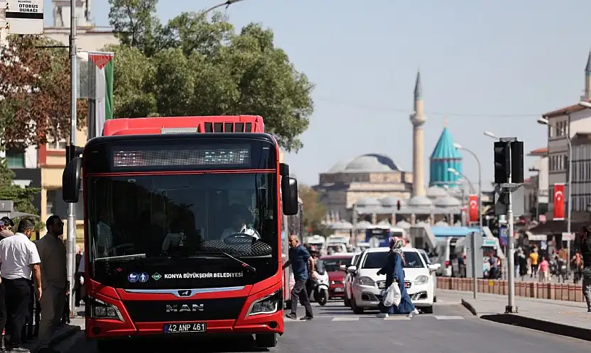 Konya'da 66 otobüs hattının güzergahı değişiyor! Bu tarih ve saatlere dikkat...