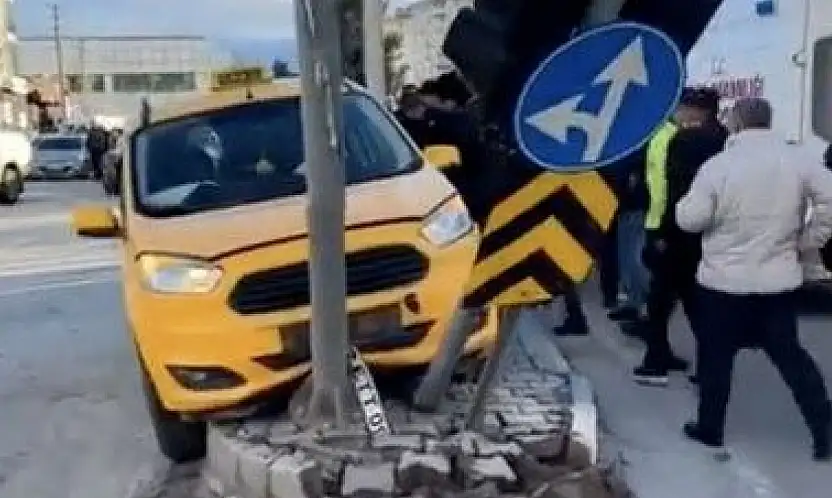 Konya'da acı kaza! Oyunu kullanan taksici direksiyon başında can verdi!