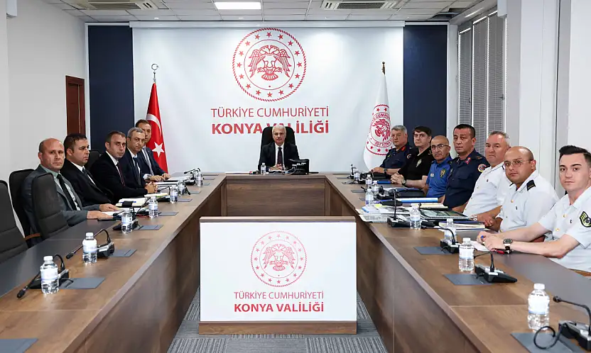 Konya'da dev yatırımlar masaya yatırıldı! Vali Akın başkanlığında gerçekleştirildi