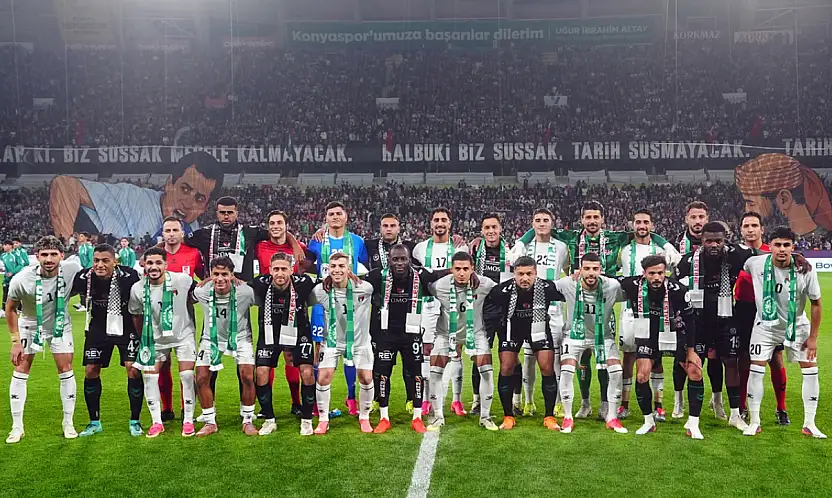 Konya'da dostluk, kardeşlik kazandı! Yaşasın Özgür Gazze!