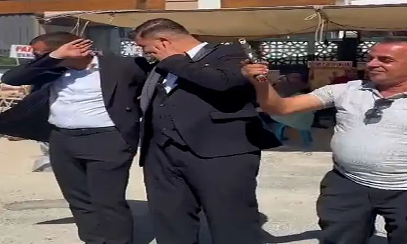 Konya'da düğünde dehşet anları! Havaya ateş açmak isterken genci yaraladı