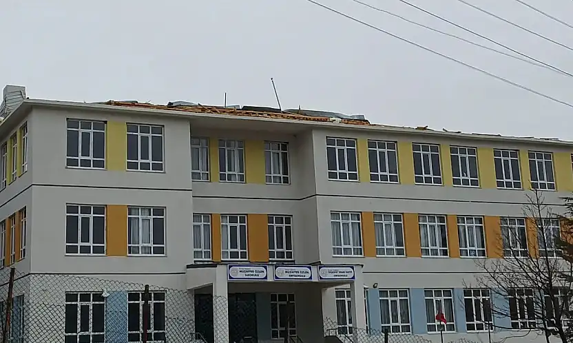 Konya'da fırtınadan etkilenen okullara 7.8 milyonluk destek!