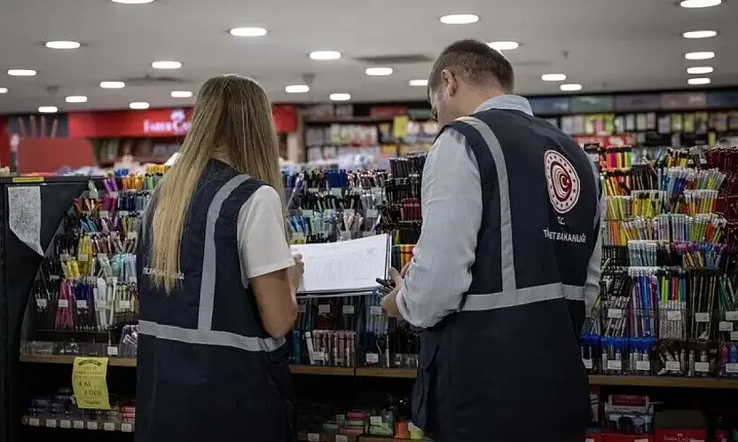 Konya'da güvenli alışveriş için kırtasiyelerde denetim sıkılaştırıldı!
