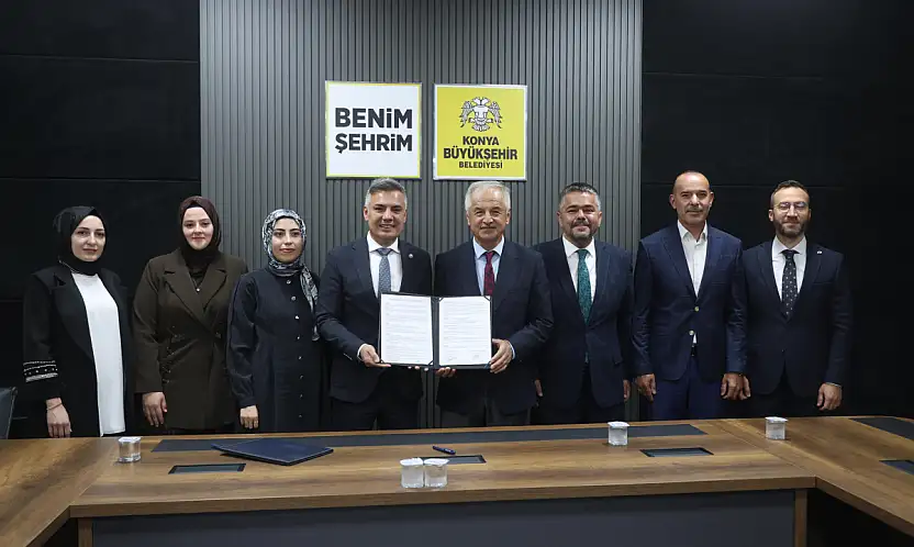 Konya'da ihtiyaç sahipleri için imzalar atıldı!