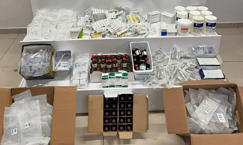 Konya'da 'kaçak klinik faaliyeti' durduruldu! Binlercesi ele geçirildi!