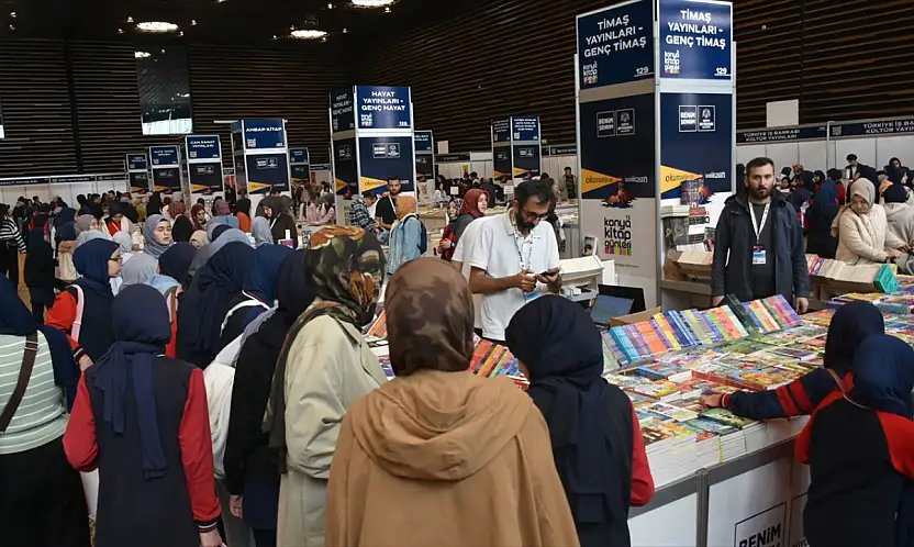 Konya'da kitap şöleni başladı! 143 yazar okurlarıyla buluşacak